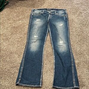 Silver Jeans Women's Boot Cut Jeans - Blue